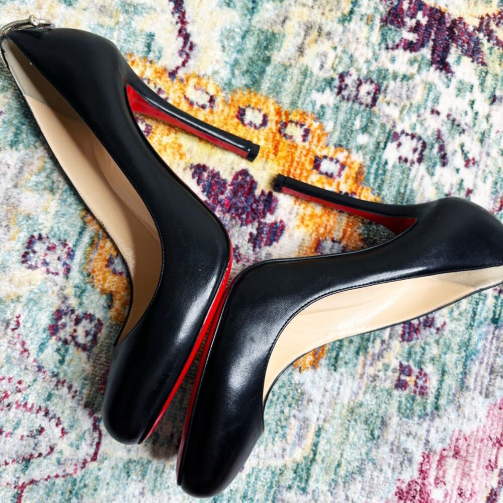 Christian Louboutin Very Gemma Bow Pumps - Picture 7 of 8